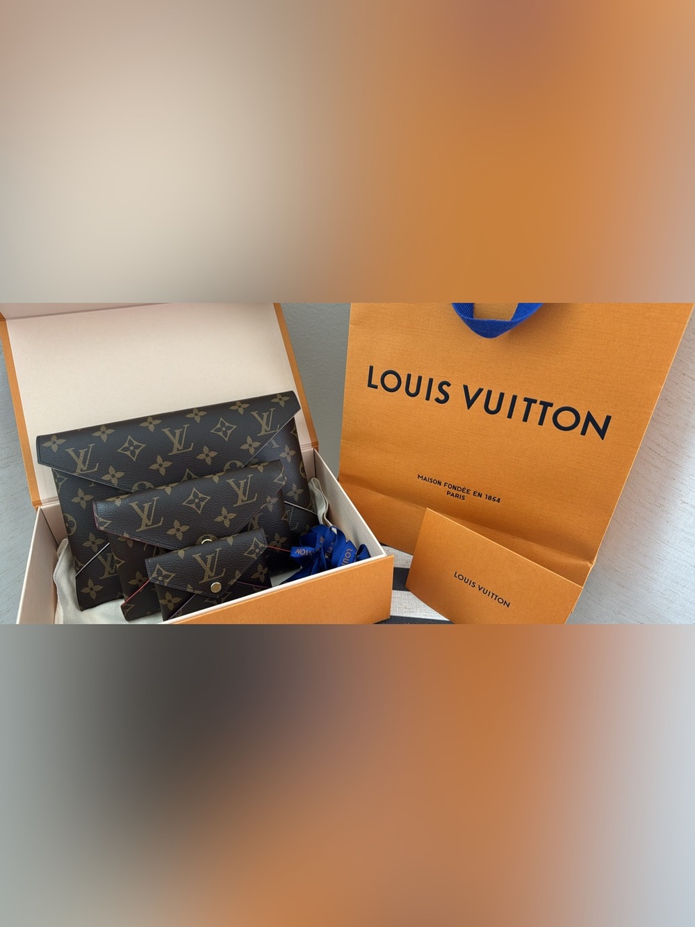 Louis Vuitton Kirigami Pochette Monogram Set M62034